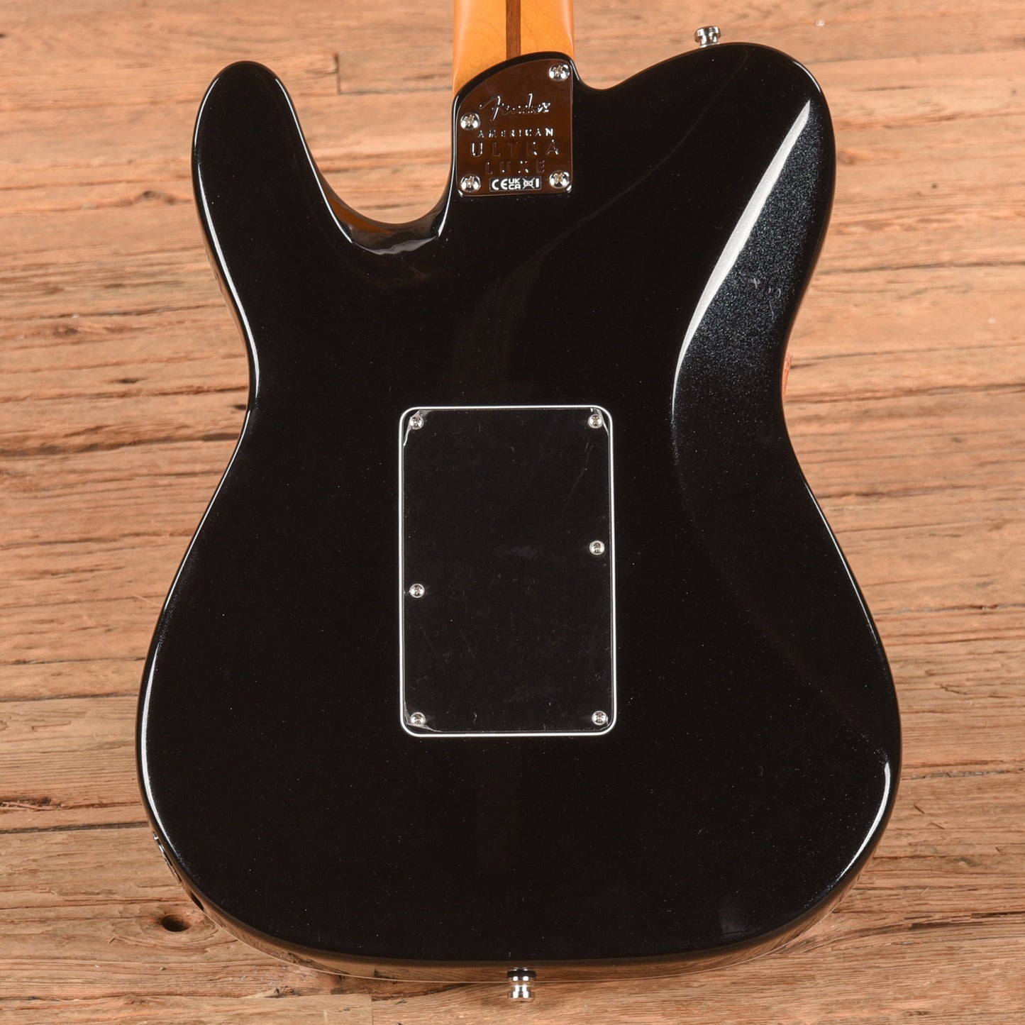 Fender American Ultra Luxe Telecaster Floyd Mystic Black 2024 Electric Guitars / Solid Body