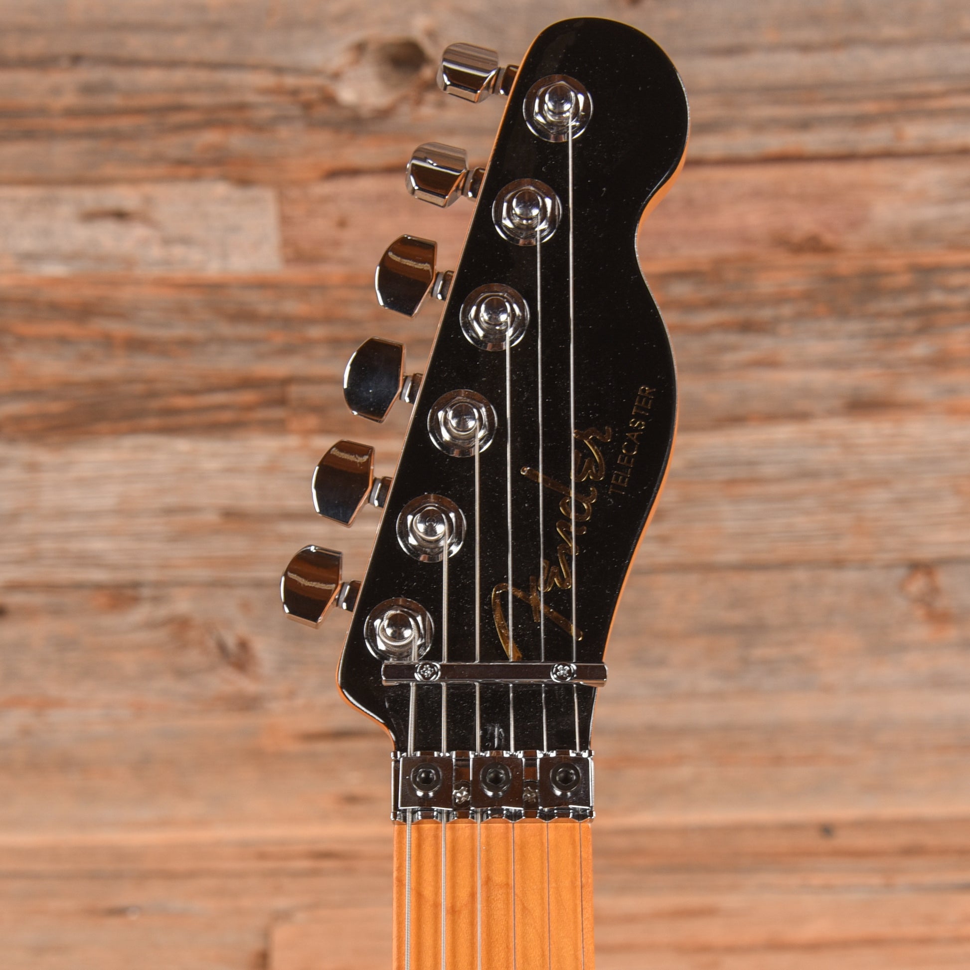 Fender American Ultra Luxe Telecaster Floyd Mystic Black 2024 Electric Guitars / Solid Body