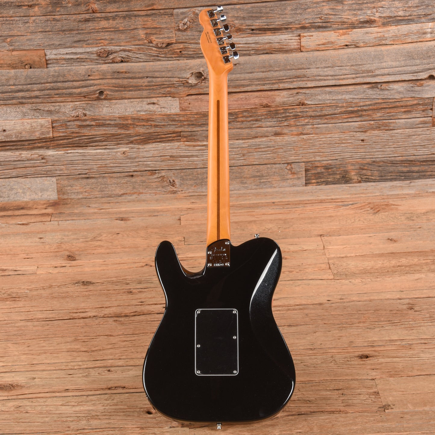 Fender American Ultra Luxe Telecaster Floyd Mystic Black 2024 Electric Guitars / Solid Body