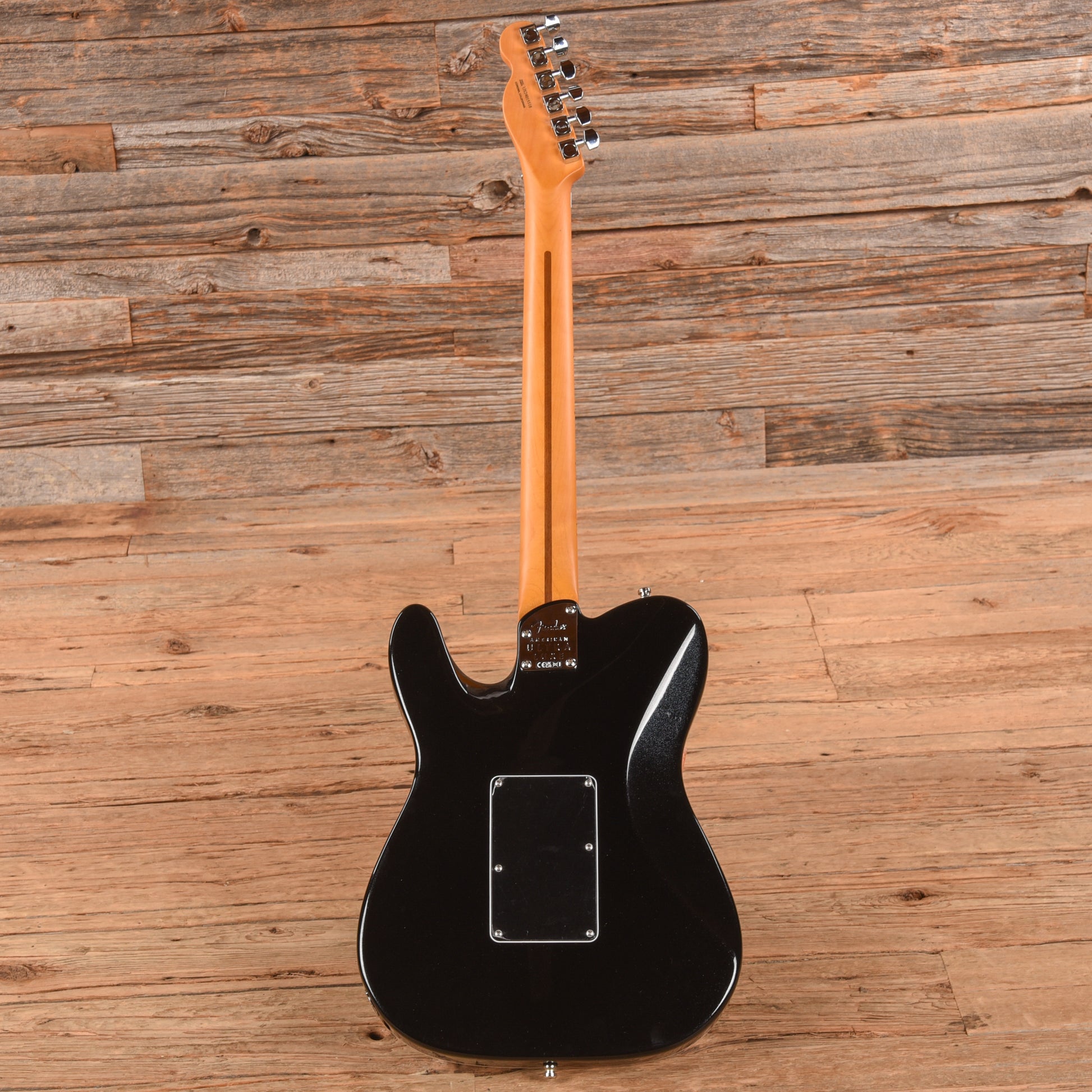 Fender American Ultra Luxe Telecaster Floyd Mystic Black 2024 Electric Guitars / Solid Body