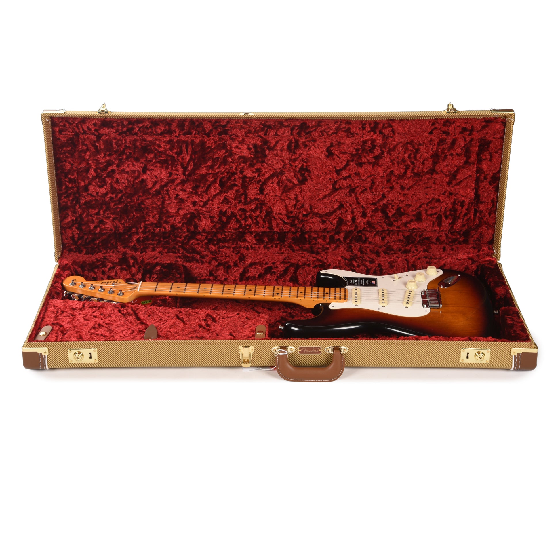 Fender American Ultra Luxe Vintage '50s Stratocaster 3-Color Sunburst Electric Guitars / Solid Body