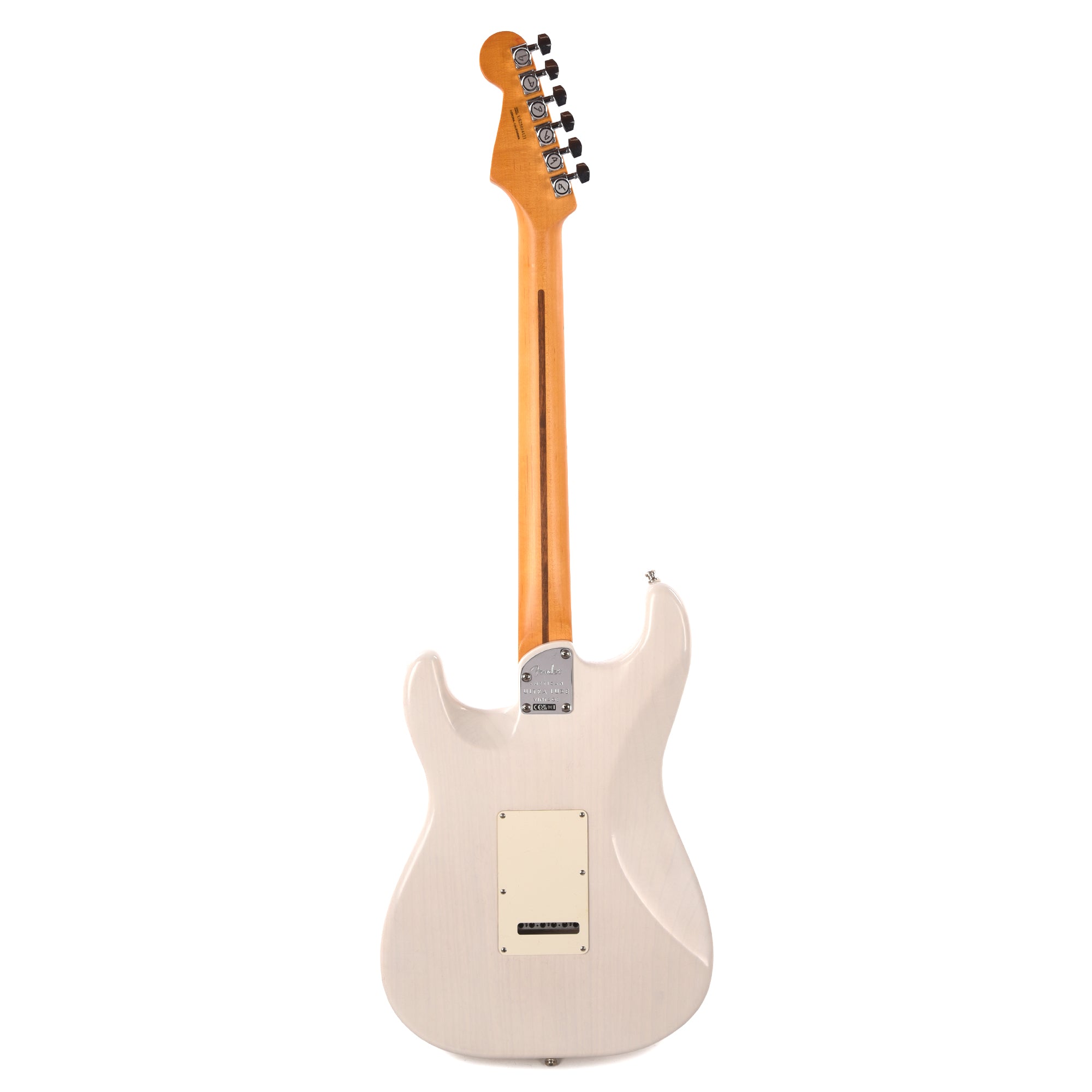 Fender American Ultra Luxe Vintage '50s Stratocaster White Blonde Electric Guitars / Solid Body
