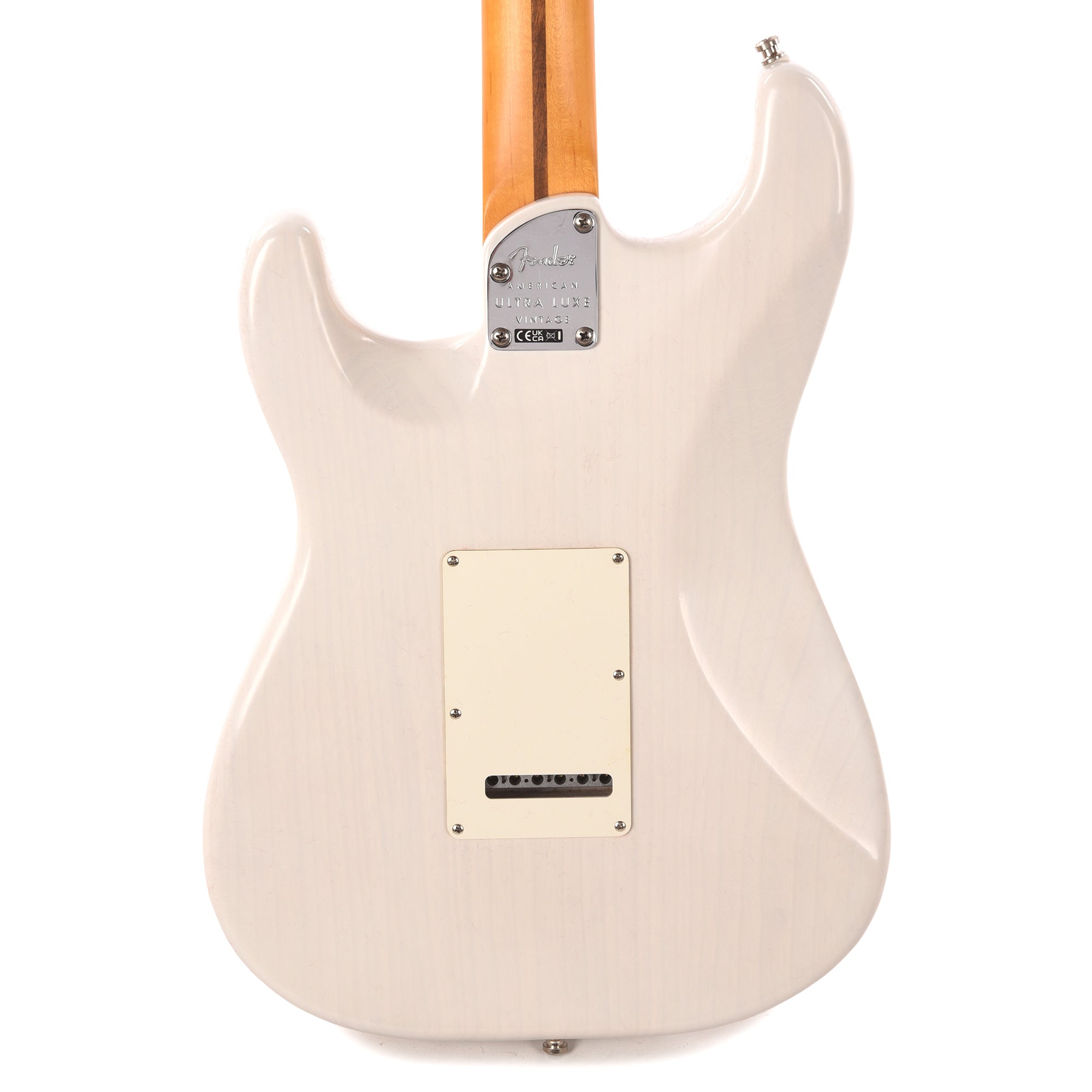 Fender American Ultra Luxe Vintage '50s Stratocaster White Blonde Electric Guitars / Solid Body