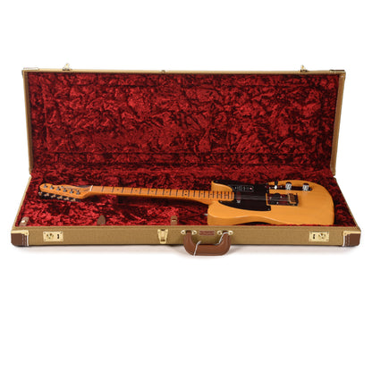 Fender American Ultra Luxe Vintage '50s Telecaster Butterscotch Blonde Electric Guitars / Solid Body