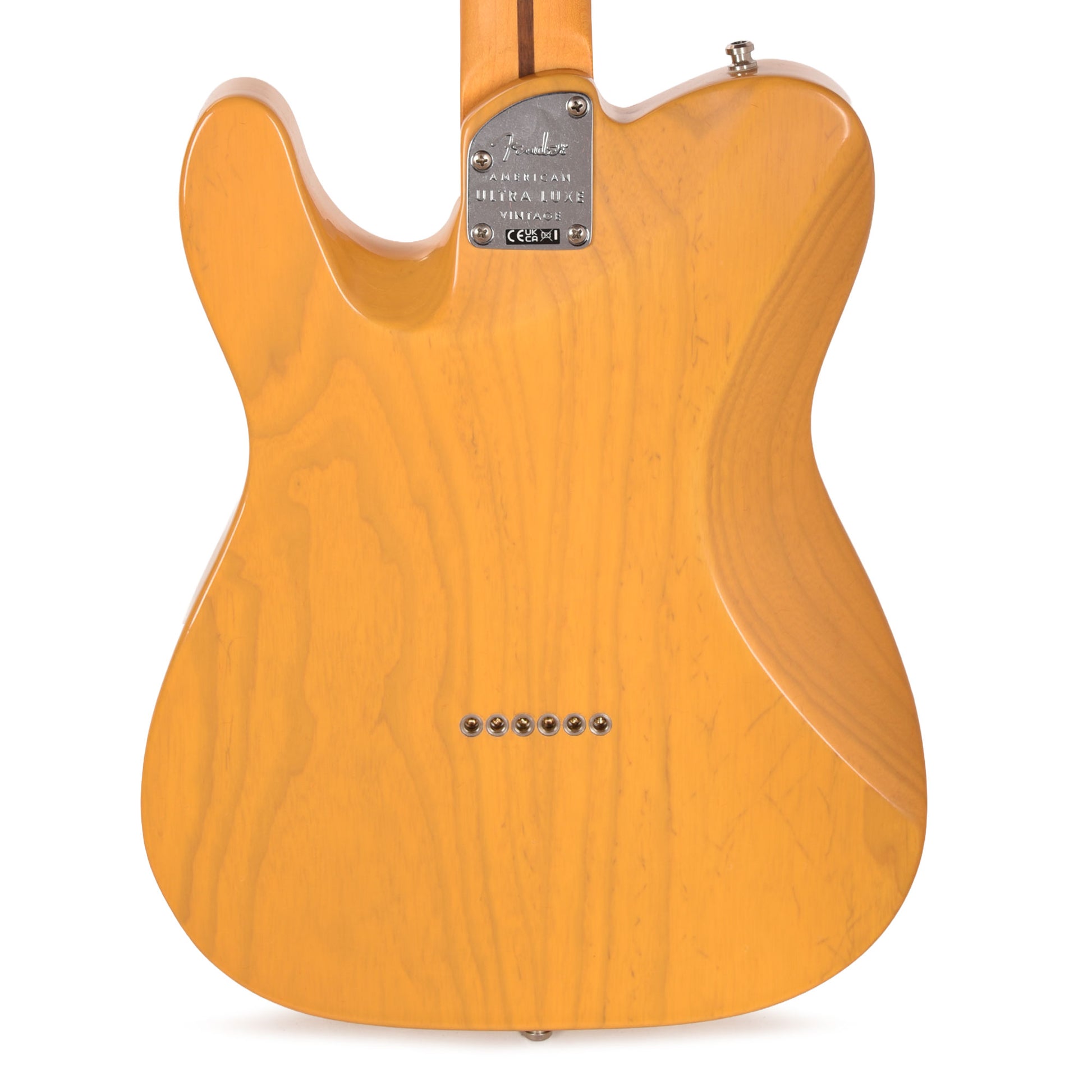 Fender American Ultra Luxe Vintage '50s Telecaster Butterscotch Blonde Electric Guitars / Solid Body