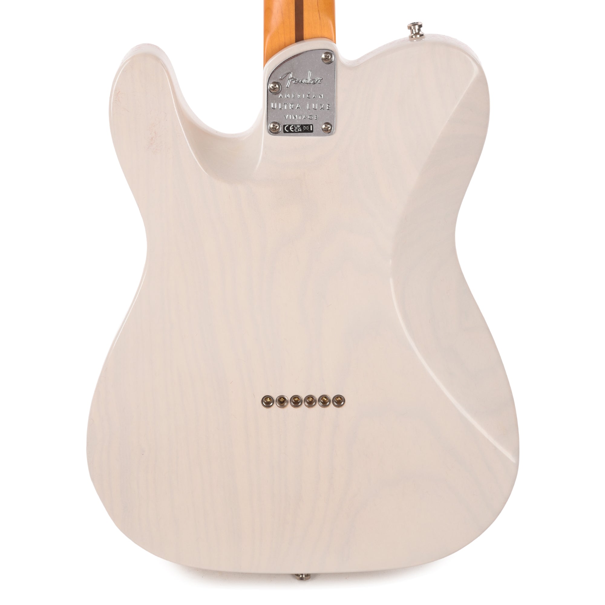 Fender American Ultra Luxe Vintage '50s Telecaster White Blonde Electric Guitars / Solid Body