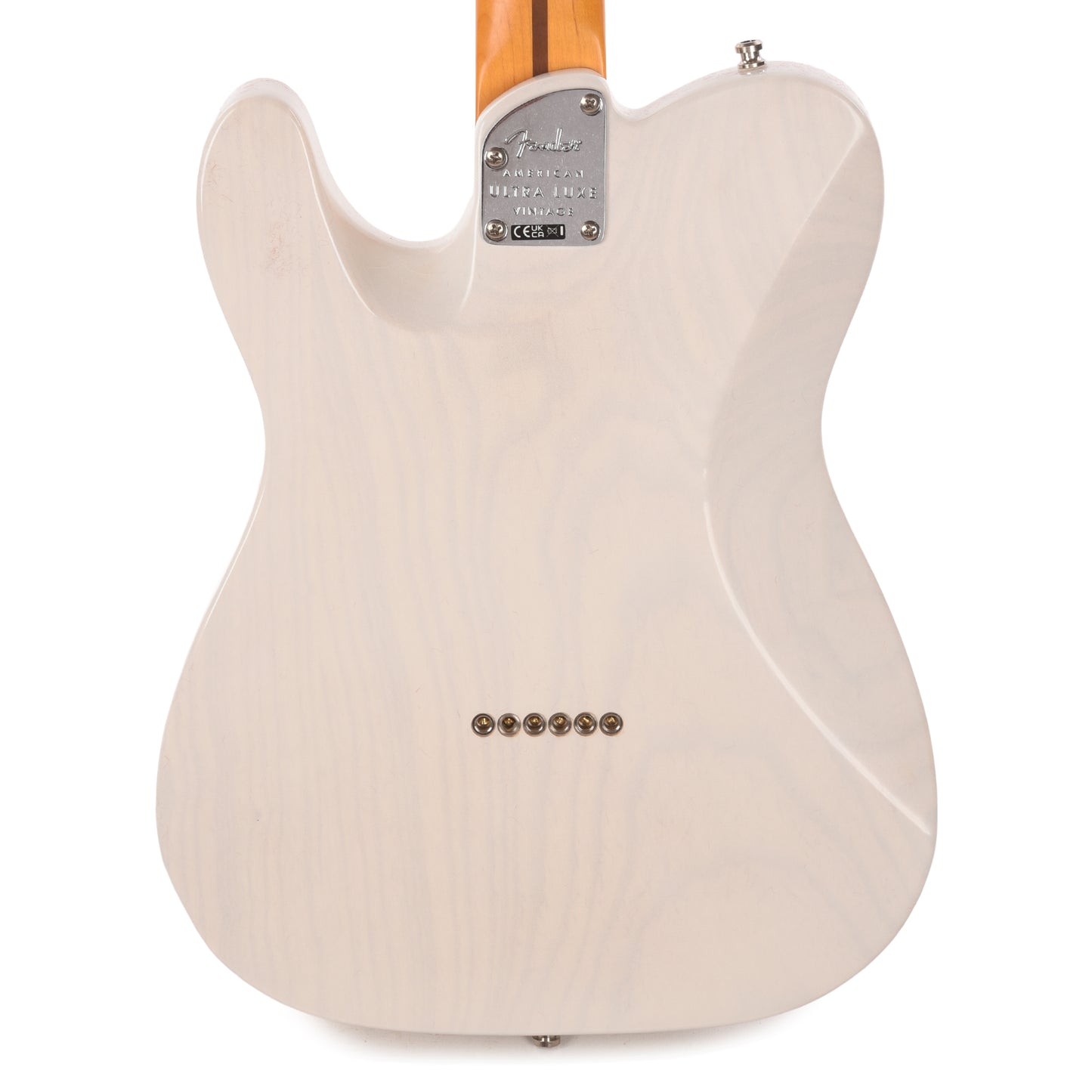 Fender American Ultra Luxe Vintage '50s Telecaster White Blonde Electric Guitars / Solid Body