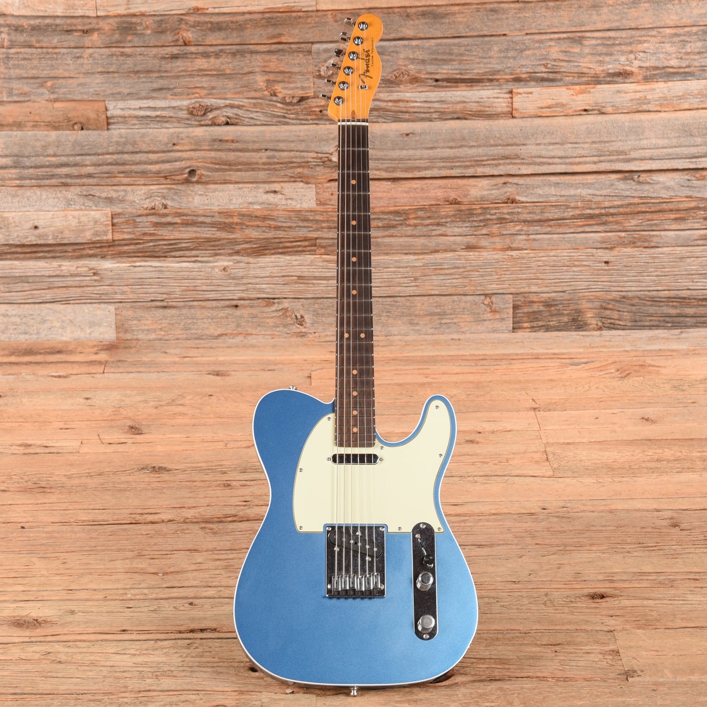 Fender American Ultra Luxe Vintage '60s Custom Telecaster Lake Placid Blue 2025 Electric Guitars / Solid Body