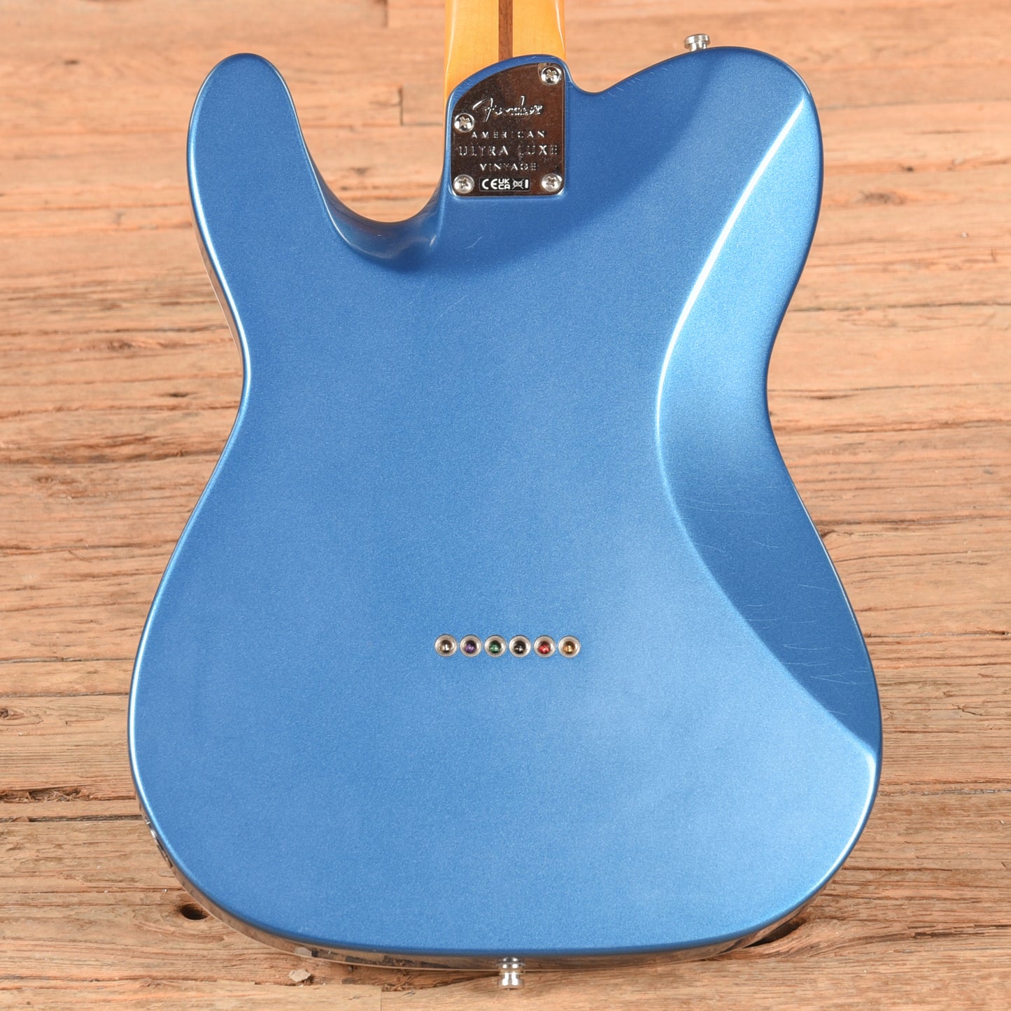Fender American Ultra Luxe Vintage '60s Custom Telecaster Lake Placid Blue 2025 Electric Guitars / Solid Body