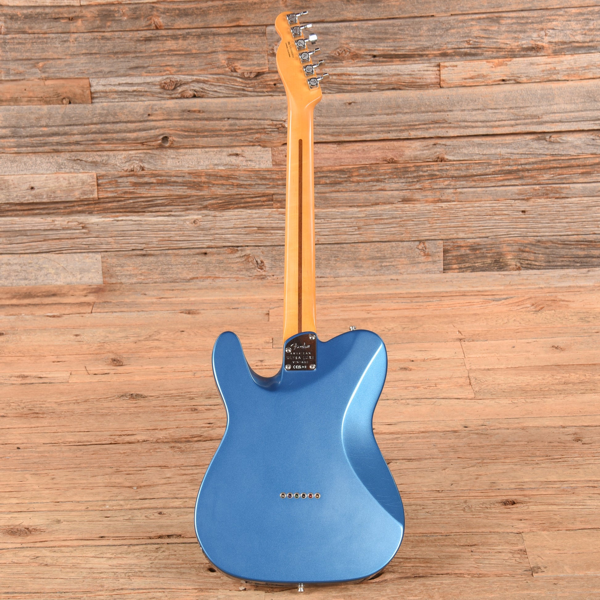 Fender American Ultra Luxe Vintage '60s Custom Telecaster Lake Placid Blue 2025 Electric Guitars / Solid Body