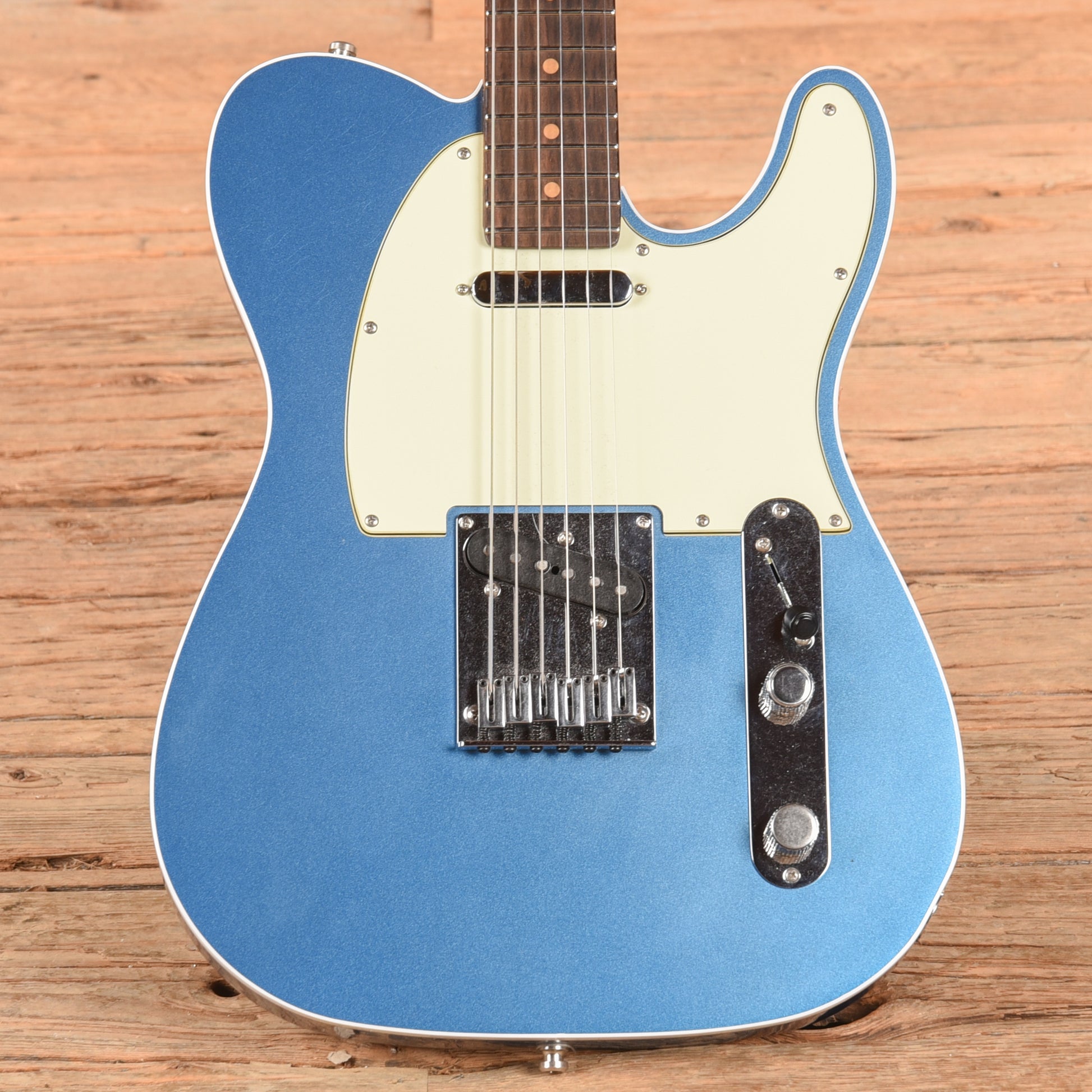 Fender American Ultra Luxe Vintage '60s Custom Telecaster Lake Placid Blue 2025 Electric Guitars / Solid Body
