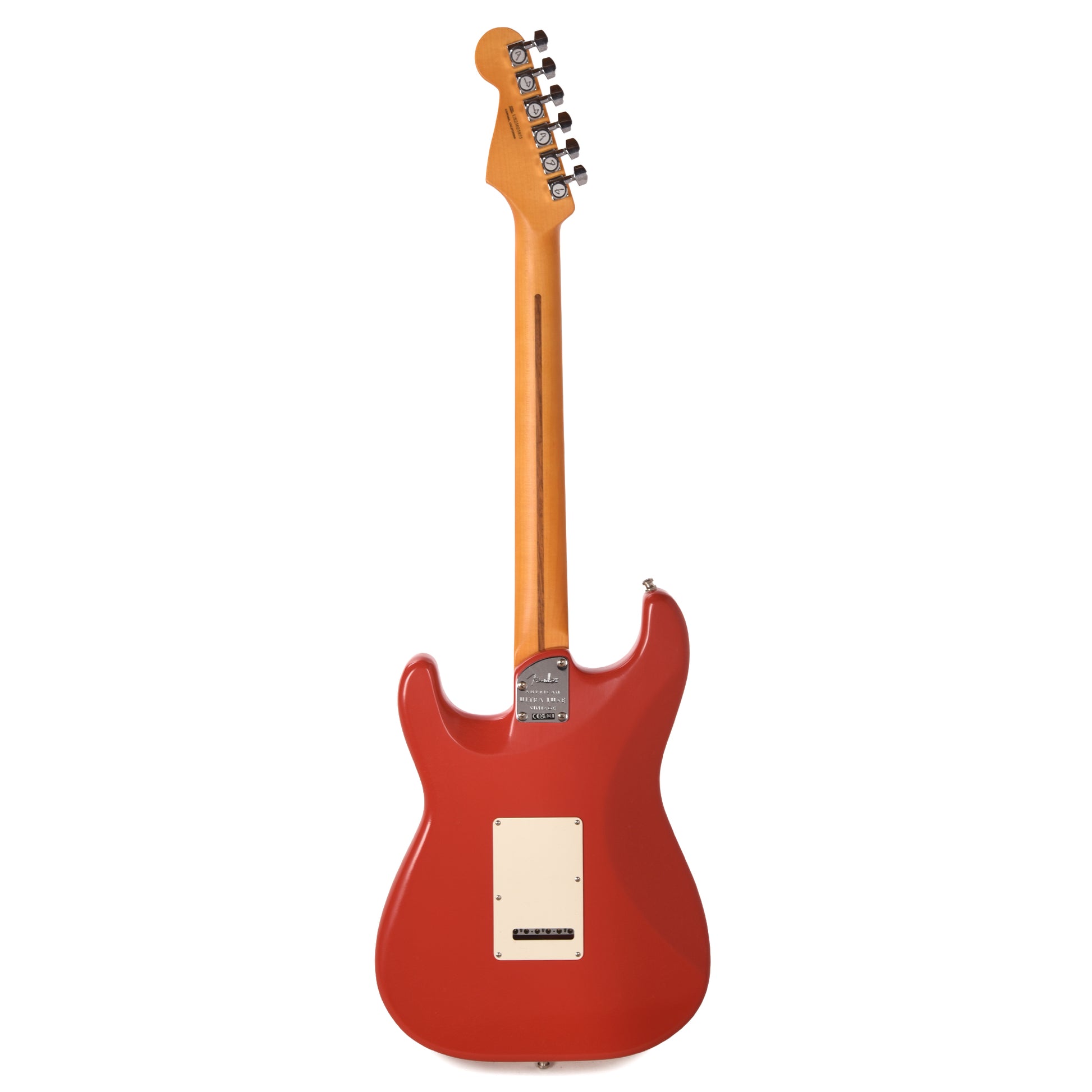 Fender American Ultra Luxe Vintage '60s Stratocaster HSS Fiesta Red Electric Guitars / Solid Body