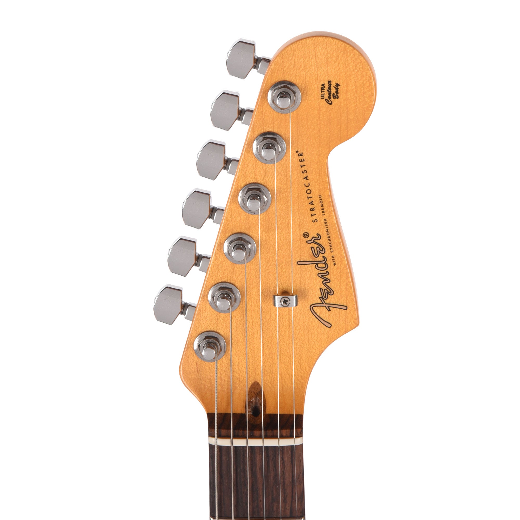Fender American Ultra Luxe Vintage '60s Stratocaster HSS Surf Green Metallic Electric Guitars / Solid Body