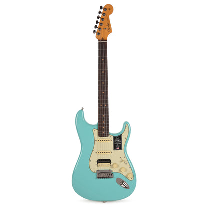 Fender American Ultra Luxe Vintage '60s Stratocaster HSS Surf Green Metallic Electric Guitars / Solid Body