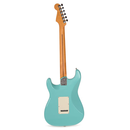 Fender American Ultra Luxe Vintage '60s Stratocaster HSS Surf Green Metallic Electric Guitars / Solid Body