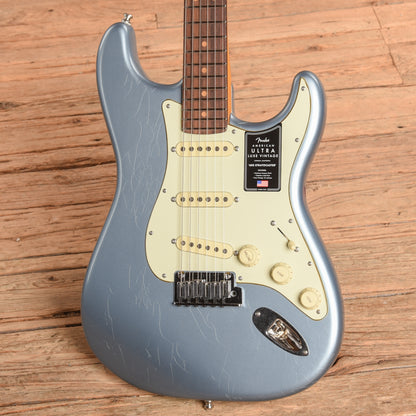 Fender American Ultra Luxe Vintage '60s Stratocaster Ice Blue Metallic 2025 Electric Guitars / Solid Body