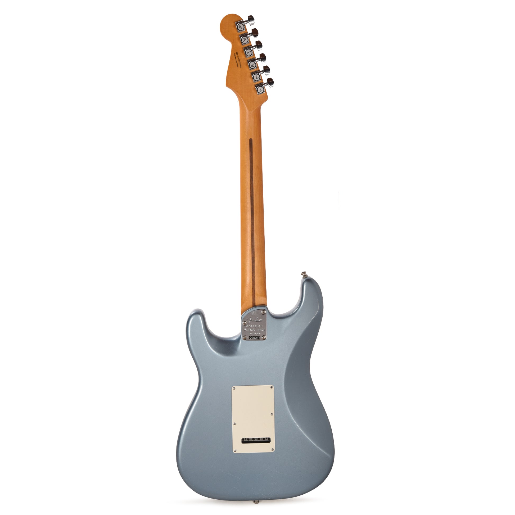 Fender American Ultra Luxe Vintage '60s Stratocaster Ice Blue Metallic Electric Guitars / Solid Body