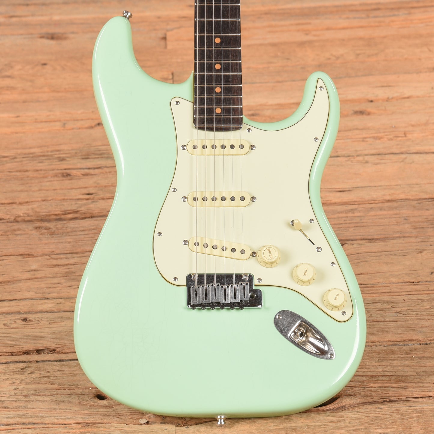 Fender American Ultra Luxe Vintage '60s Stratocaster Surf Green 2025 Electric Guitars / Solid Body
