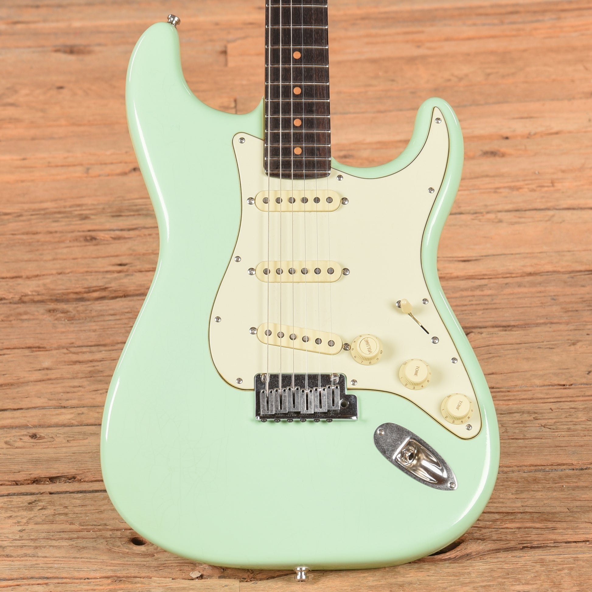 Fender American Ultra Luxe Vintage '60s Stratocaster Surf Green 2025 Electric Guitars / Solid Body