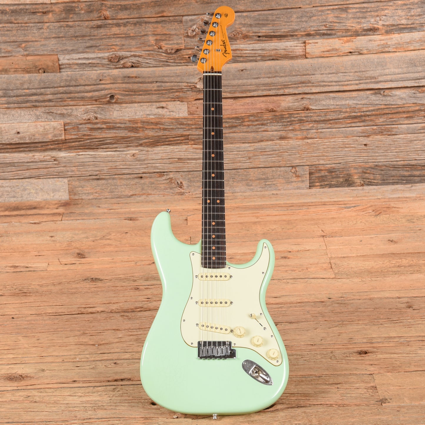Fender American Ultra Luxe Vintage '60s Stratocaster Surf Green 2025 Electric Guitars / Solid Body
