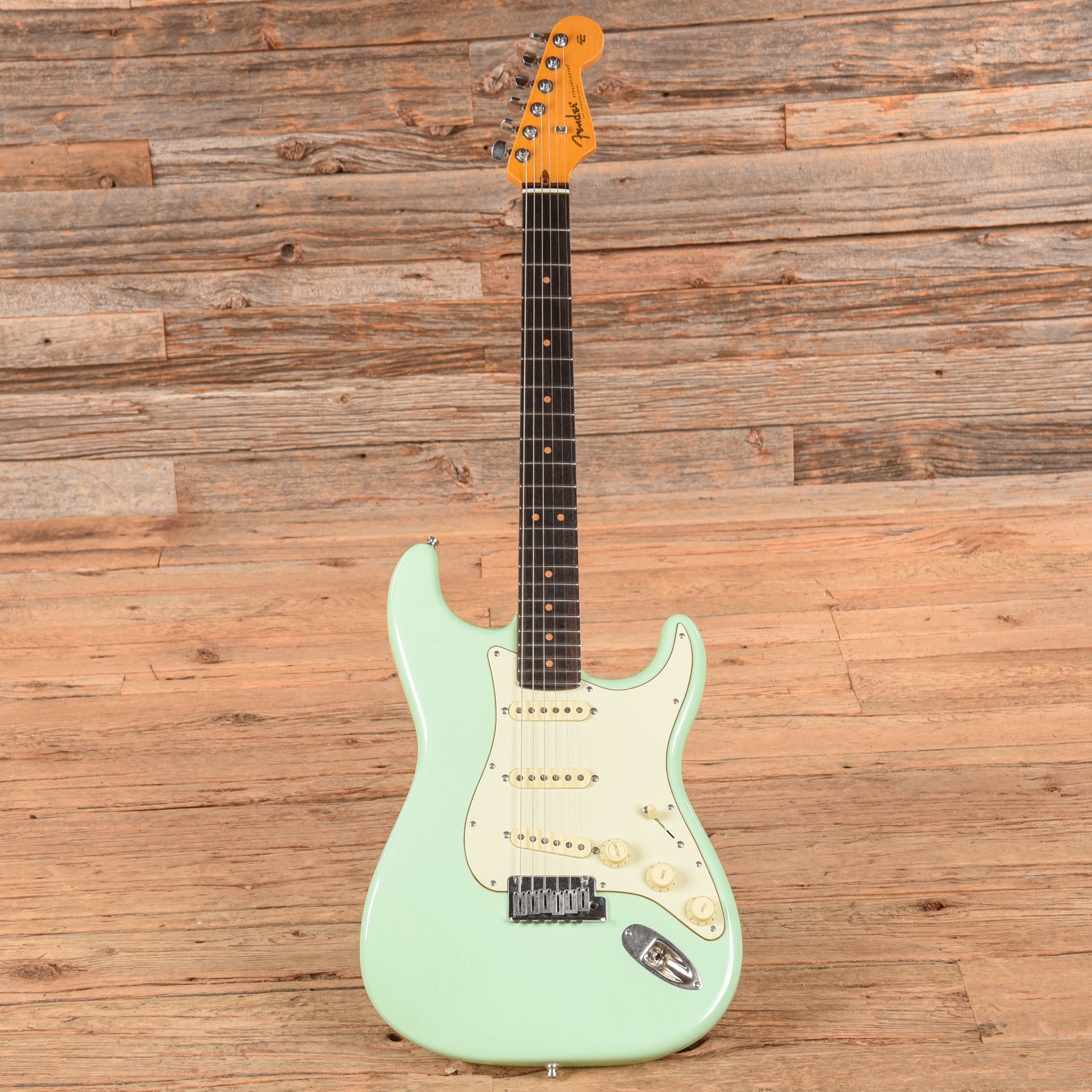 Fender American Ultra Luxe Vintage '60s Stratocaster Surf Green 2025 Electric Guitars / Solid Body