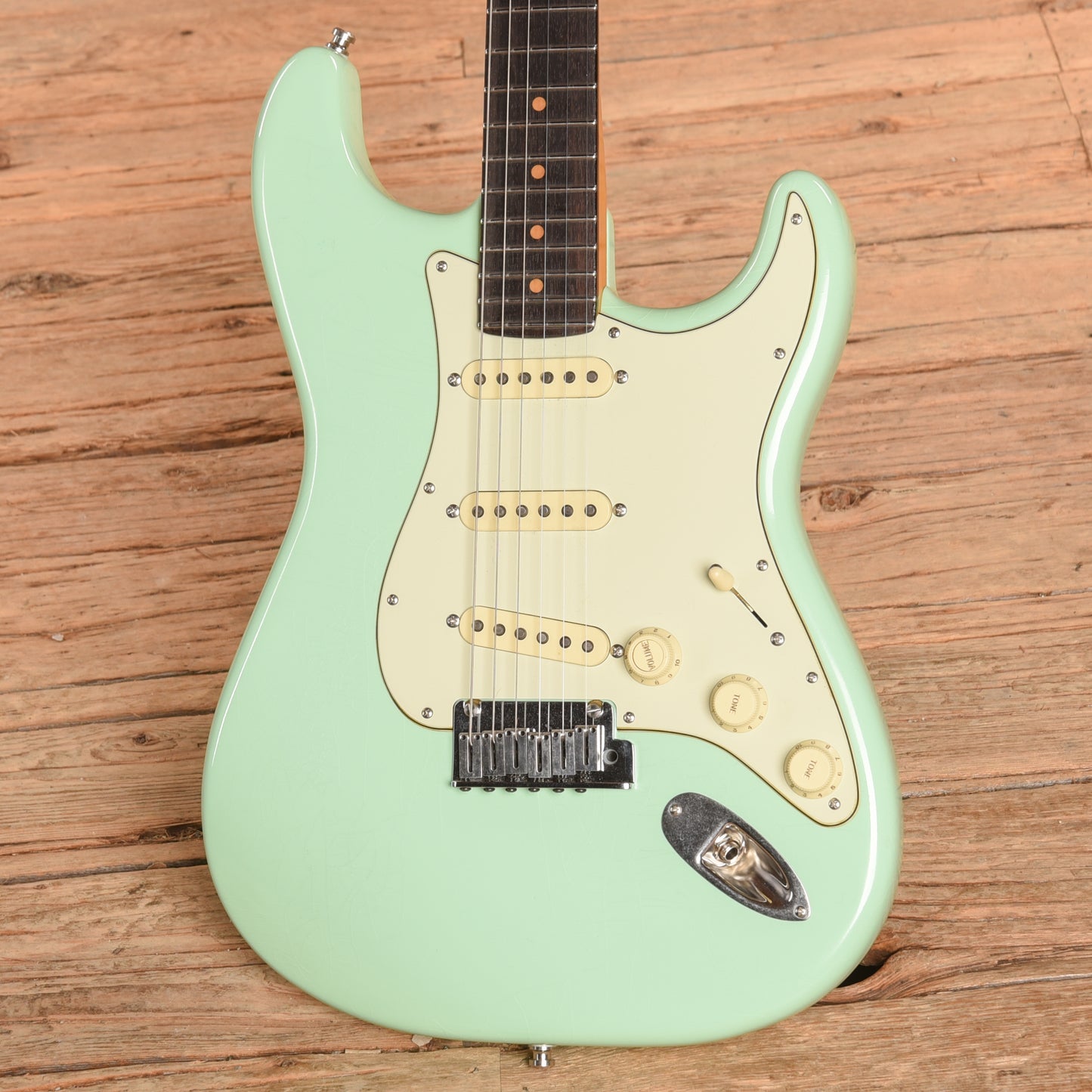 Fender American Ultra Luxe Vintage '60s Stratocaster Surf Green 2025 Electric Guitars / Solid Body