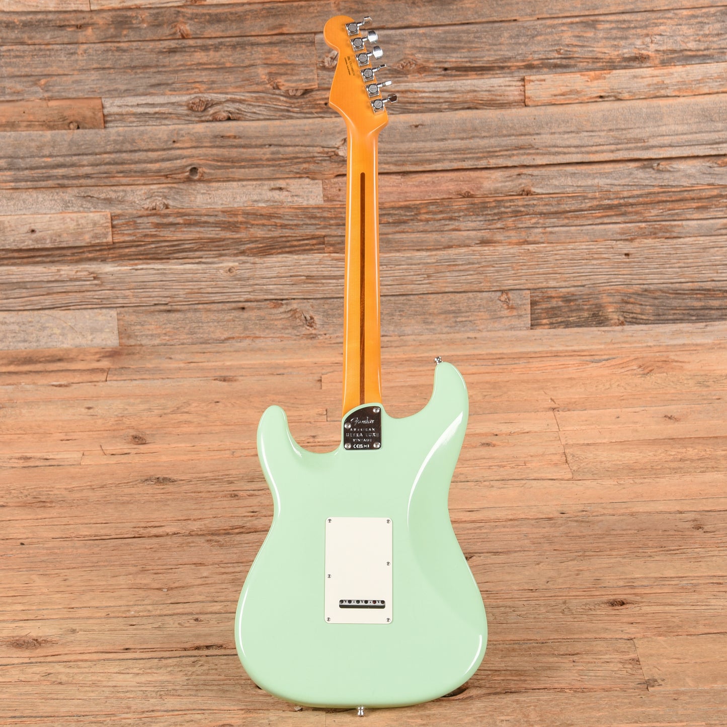 Fender American Ultra Luxe Vintage '60s Stratocaster Surf Green 2025 Electric Guitars / Solid Body