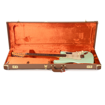 Fender American Ultra Luxe Vintage '60s Stratocaster Surf Green Electric Guitars / Solid Body