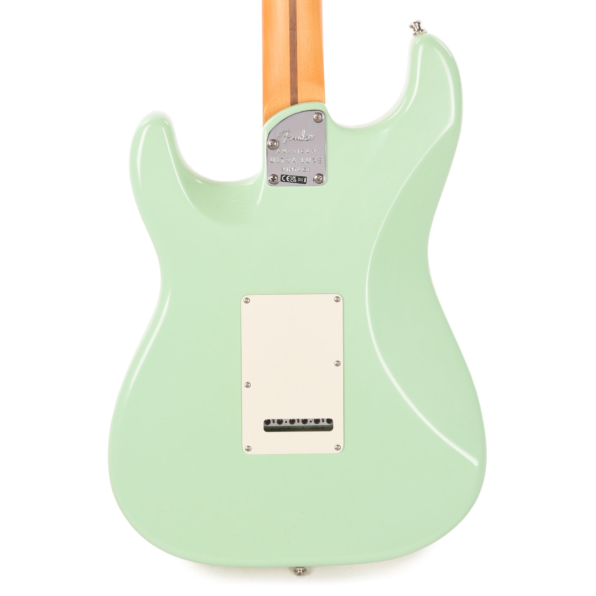 Fender American Ultra Luxe Vintage '60s Stratocaster Surf Green Electric Guitars / Solid Body
