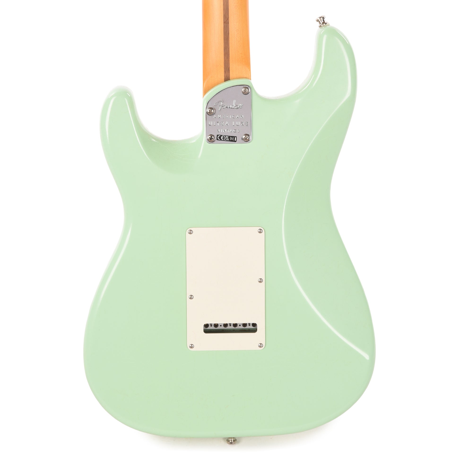 Fender American Ultra Luxe Vintage '60s Stratocaster Surf Green Electric Guitars / Solid Body