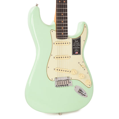 Fender American Ultra Luxe Vintage '60s Stratocaster Surf Green Electric Guitars / Solid Body