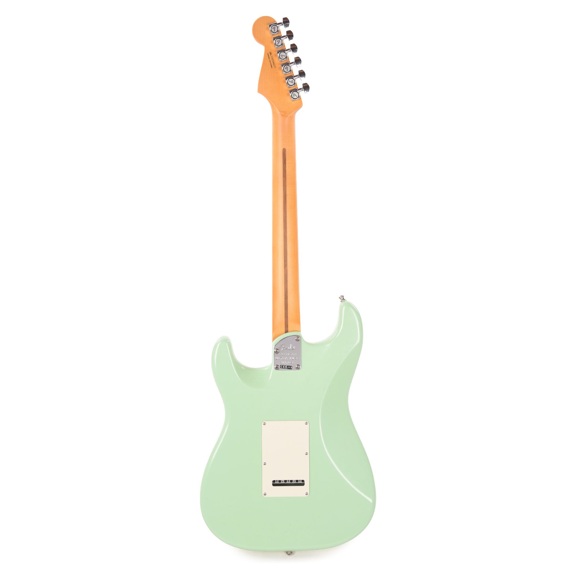 Fender American Ultra Luxe Vintage '60s Stratocaster Surf Green Electric Guitars / Solid Body