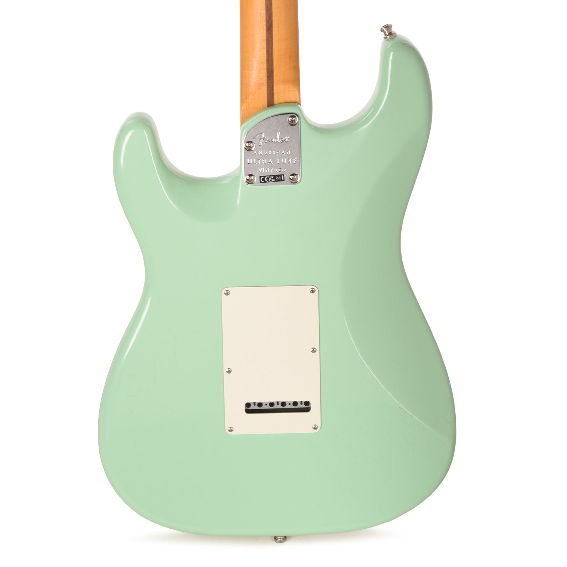 Fender American Ultra Luxe Vintage '60s Stratocaster Surf Green Electric Guitars / Solid Body