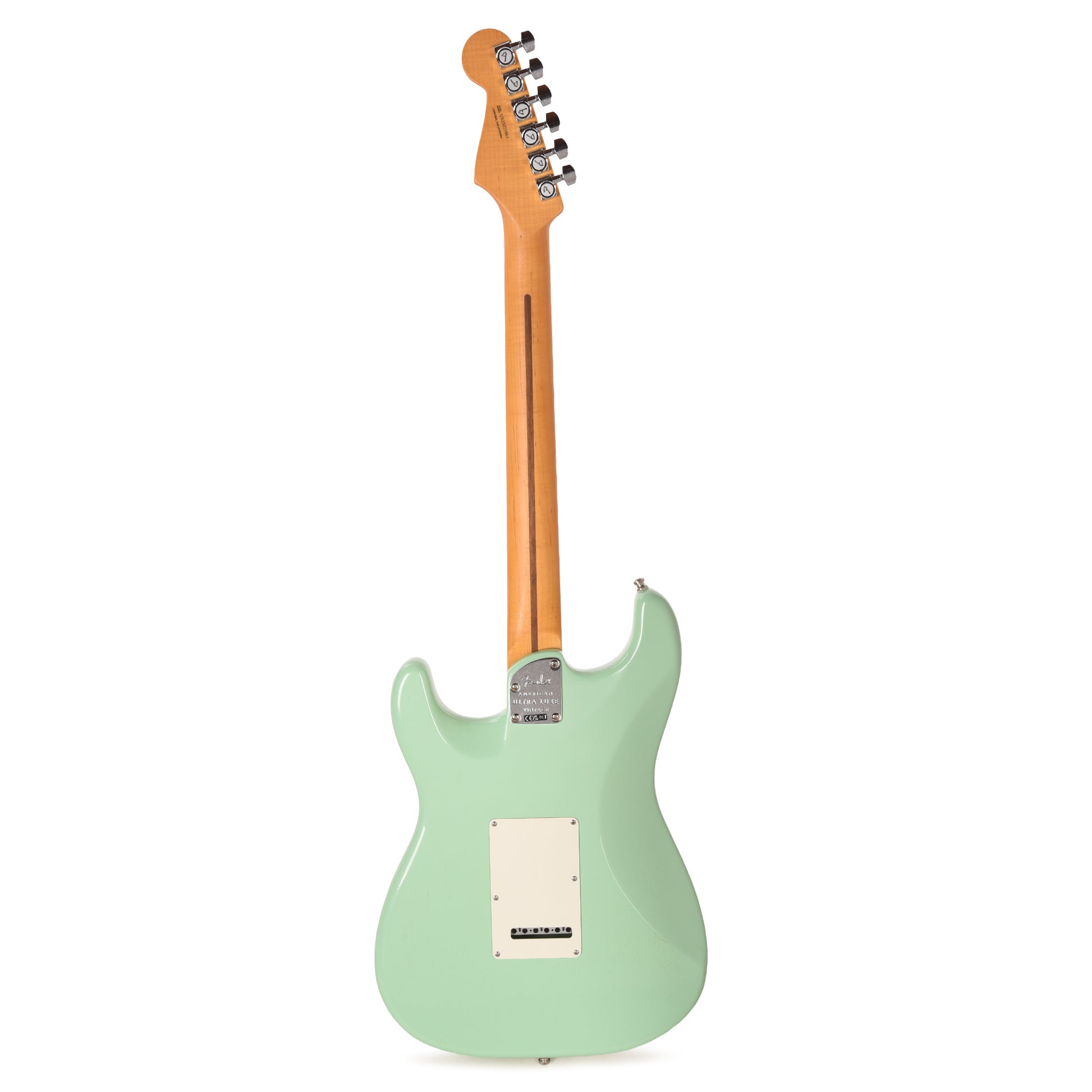 Fender American Ultra Luxe Vintage '60s Stratocaster Surf Green Electric Guitars / Solid Body