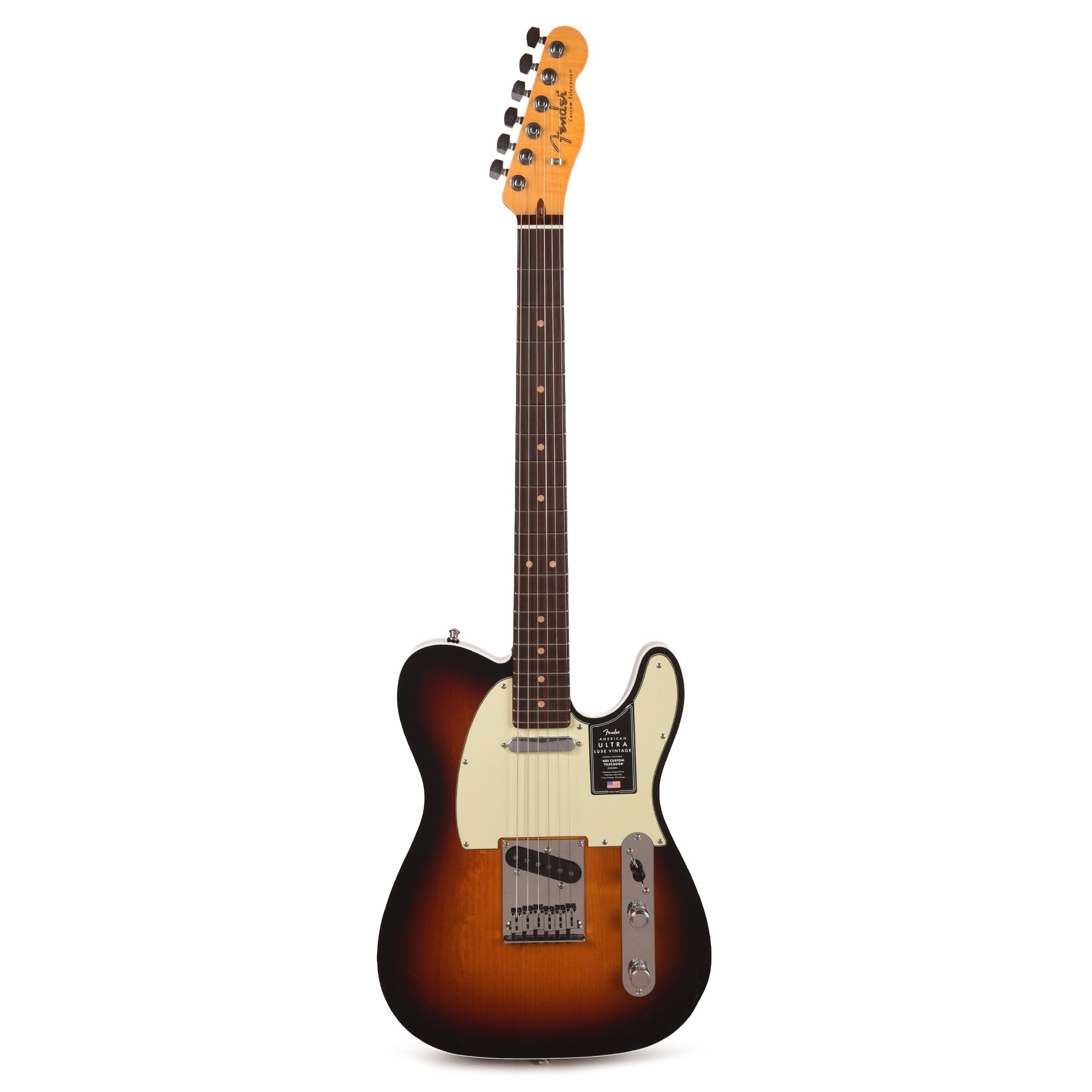 Fender American Ultra Luxe Vintage '60s Telecaster Custom 3-Color Sunburst Electric Guitars / Solid Body