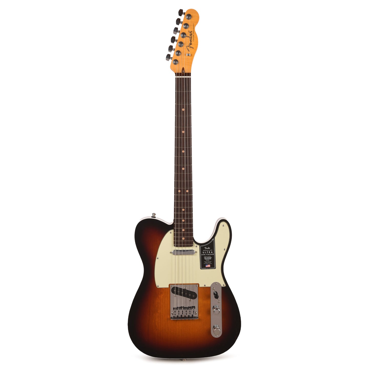 Fender American Ultra Luxe Vintage '60s Telecaster Custom 3-Color Sunburst Electric Guitars / Solid Body