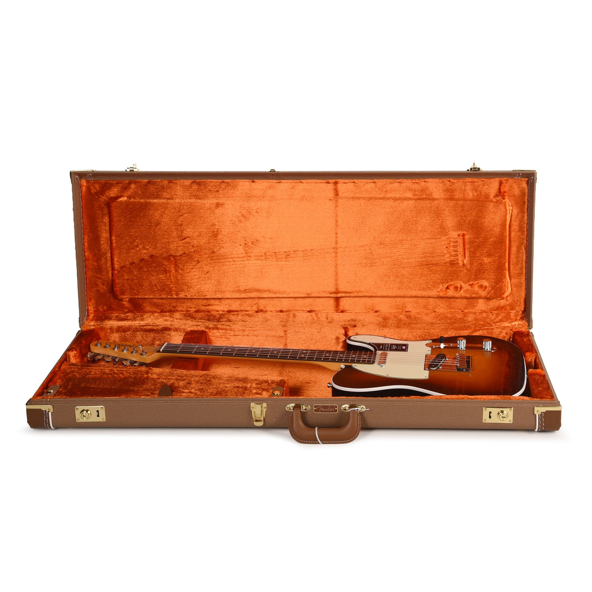 Fender American Ultra Luxe Vintage '60s Telecaster Custom 3-Color Sunburst Electric Guitars / Solid Body
