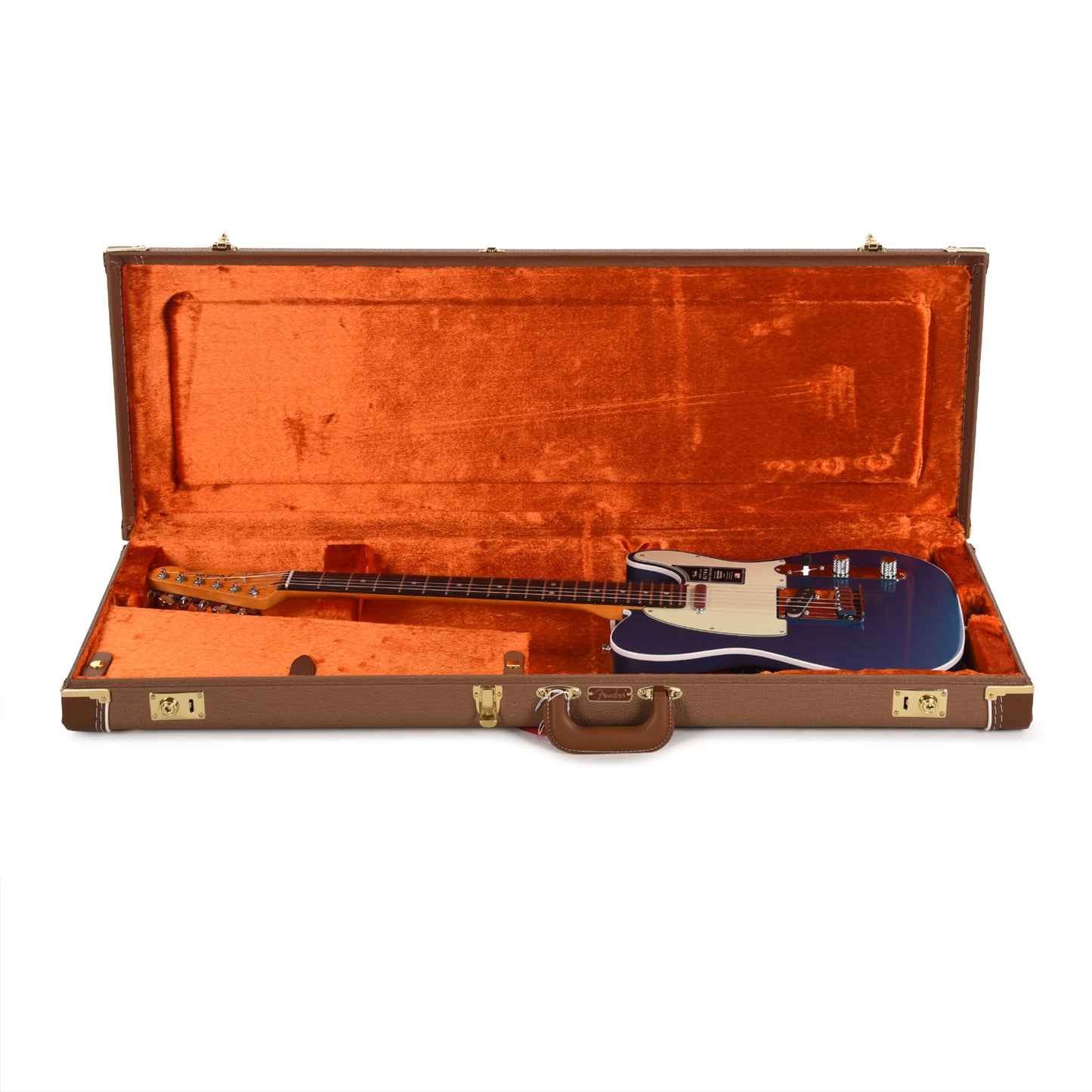 Fender American Ultra Luxe Vintage '60s Telecaster Custom Lake Placid Blue Electric Guitars / Solid Body