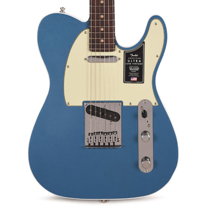 Fender American Ultra Luxe Vintage '60s Telecaster Custom Lake Placid Blue Electric Guitars / Solid Body