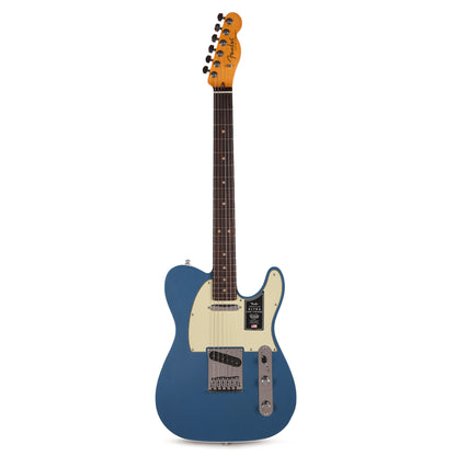 Fender American Ultra Luxe Vintage '60s Telecaster Custom Lake Placid Blue Electric Guitars / Solid Body