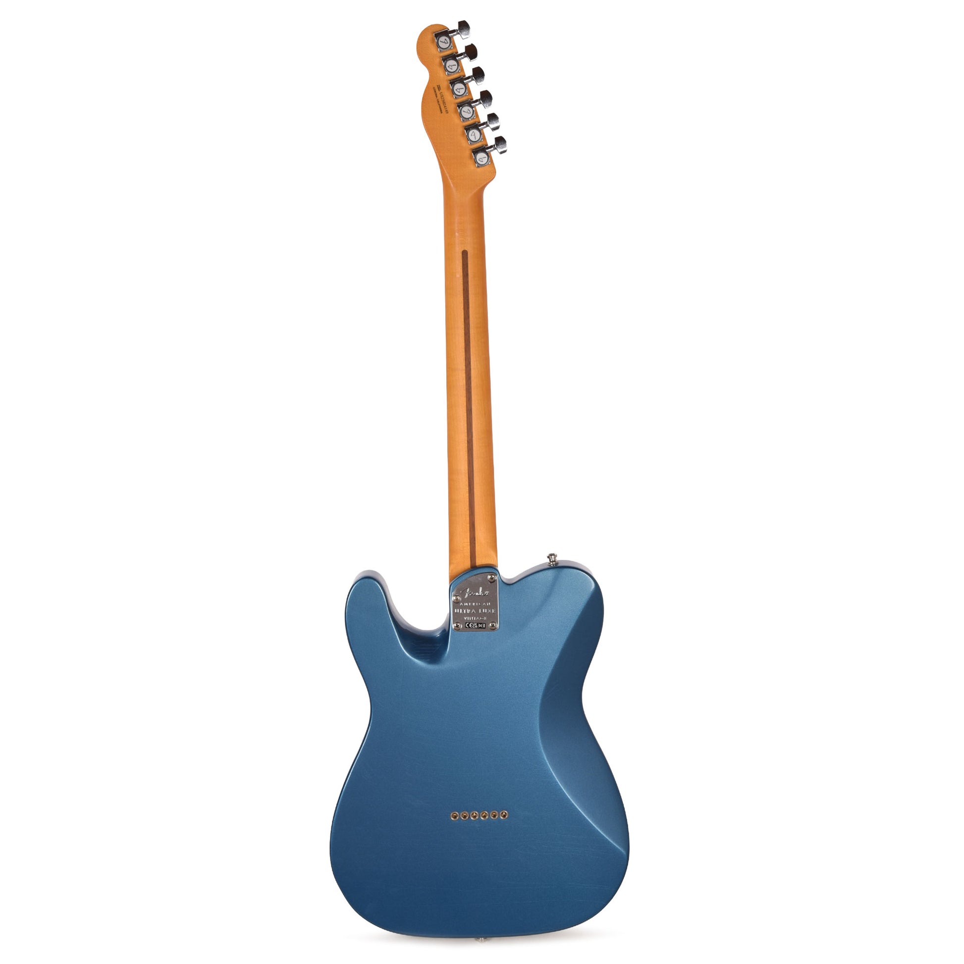 Fender American Ultra Luxe Vintage '60s Telecaster Custom Lake Placid Blue Electric Guitars / Solid Body