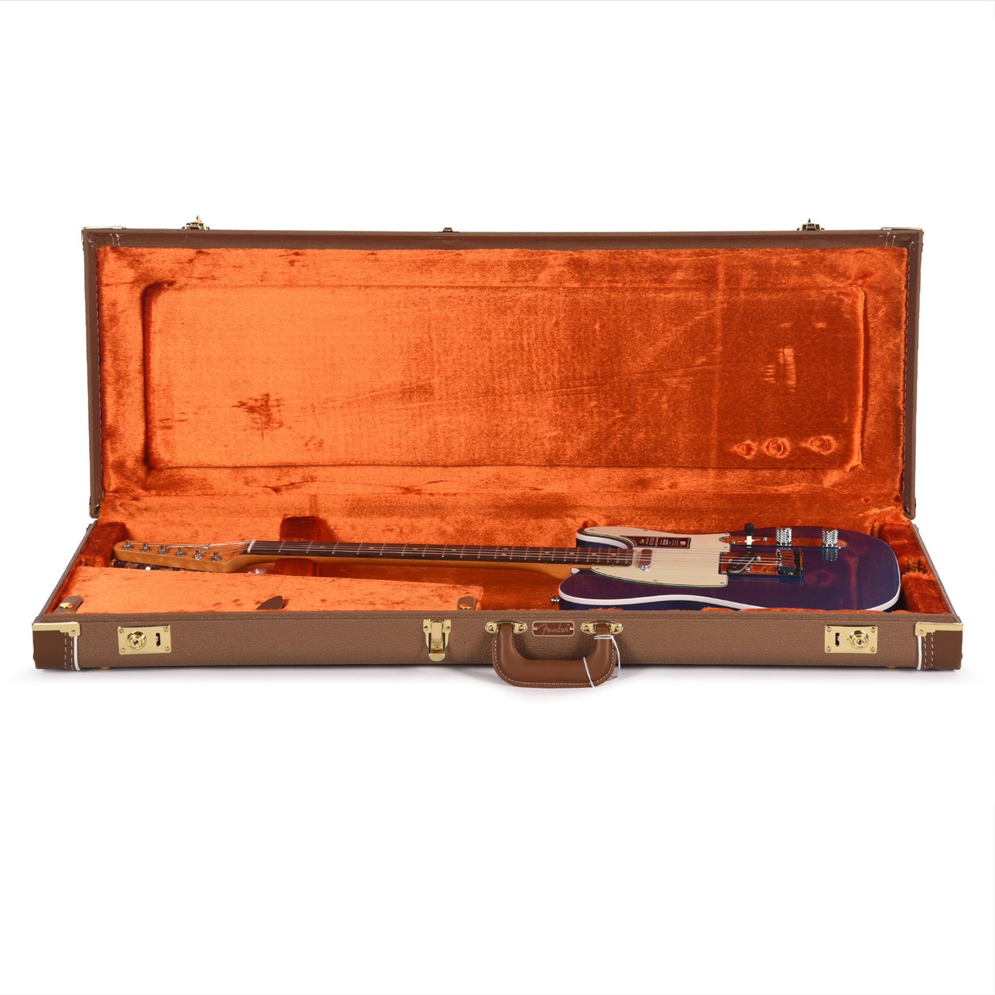 Fender American Ultra Luxe Vintage '60s Telecaster Custom Lake Placid Blue Electric Guitars / Solid Body