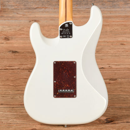 Fender American Ultra Stratocaster Arctic Pearl 2022 Electric Guitars / Solid Body