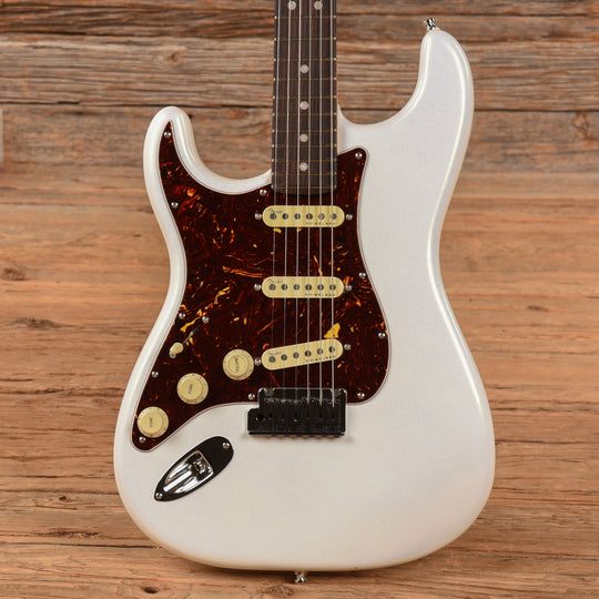 Fender American Ultra Stratocaster Arctic Pearl 2023 LEFTY Electric Guitars / Solid Body