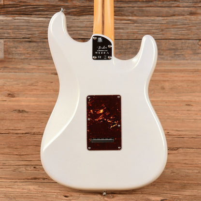 Fender American Ultra Stratocaster Arctic Pearl 2023 LEFTY Electric Guitars / Solid Body