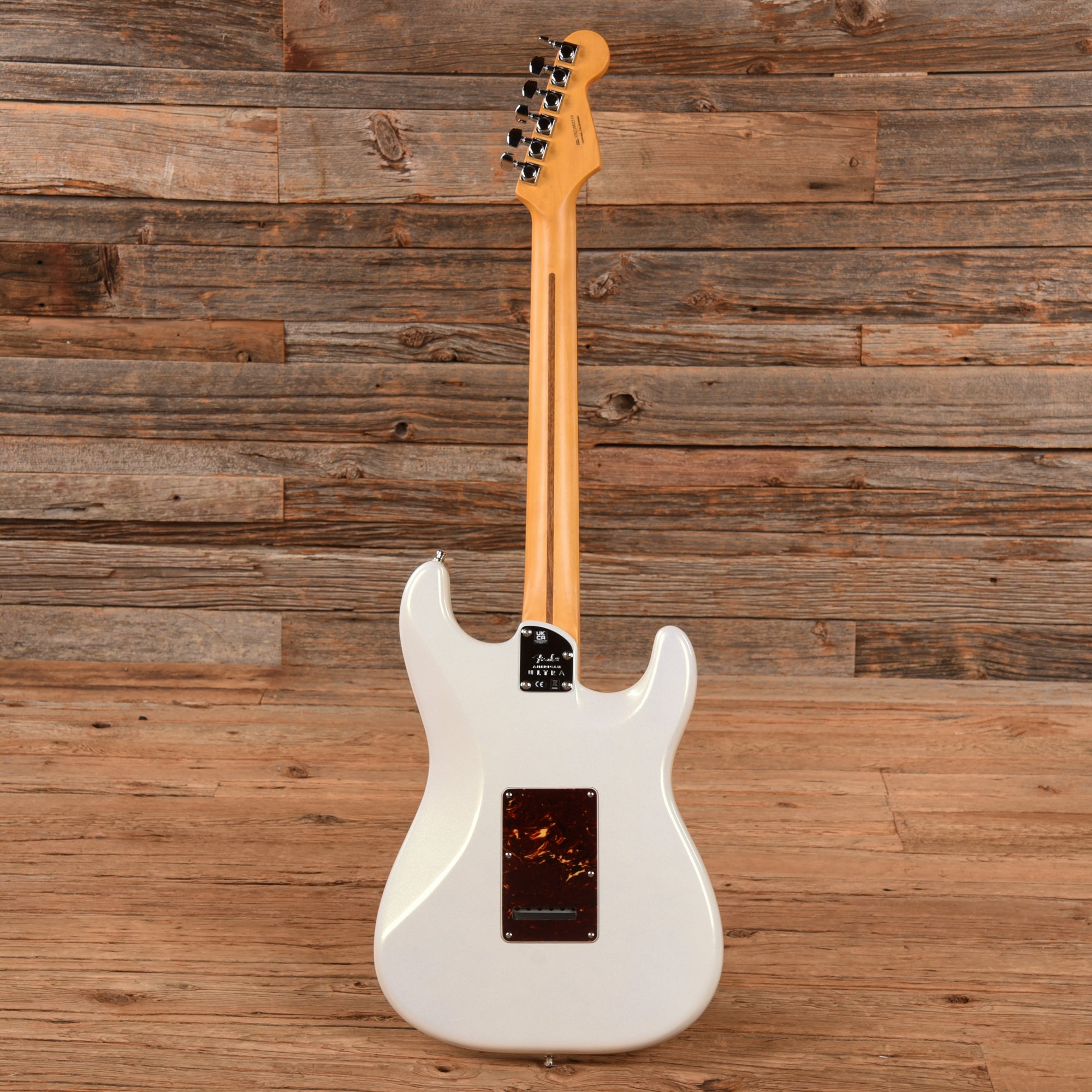 Fender American Ultra Stratocaster Arctic Pearl 2023 LEFTY Electric Guitars / Solid Body