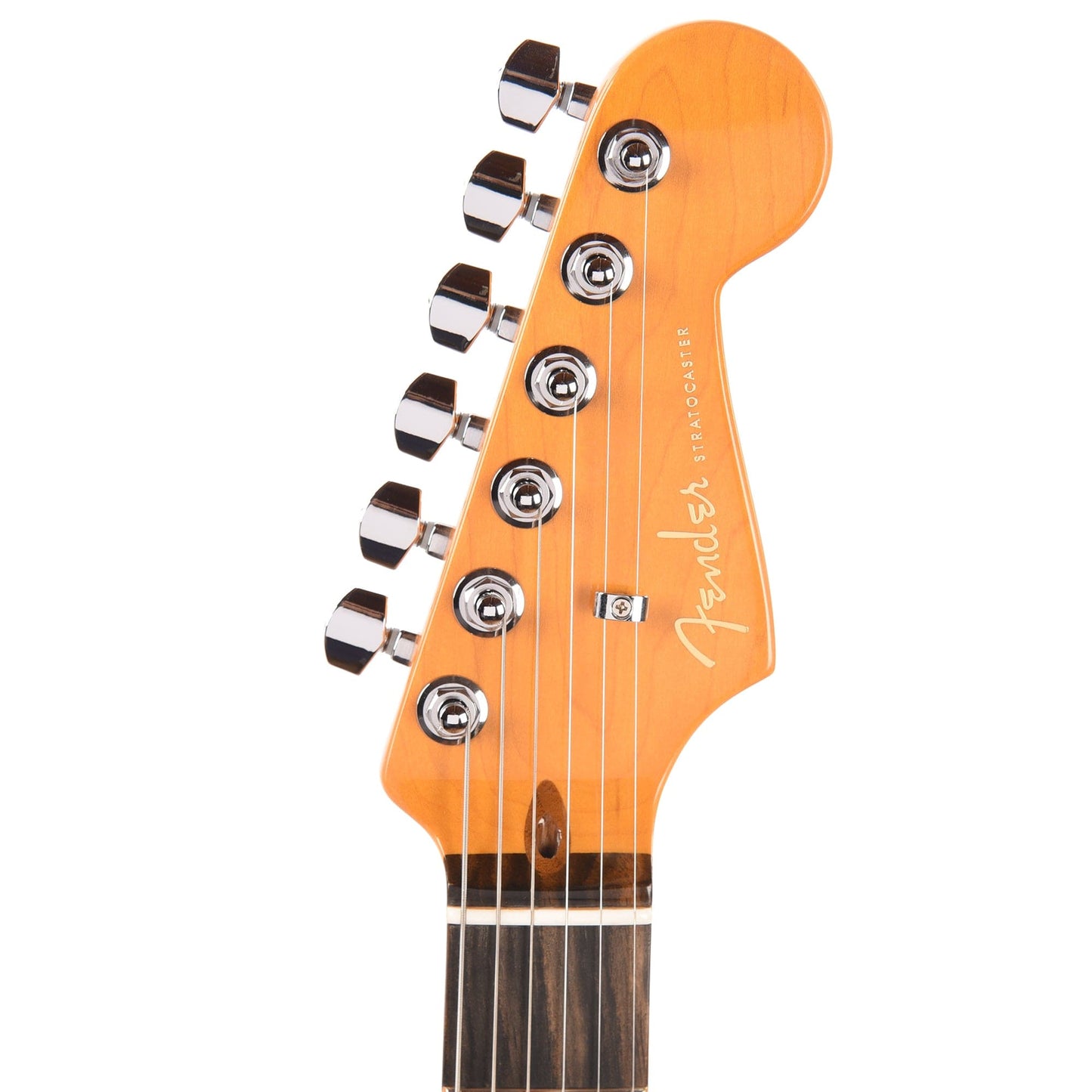 Fender American Ultra Stratocaster Bubble Gum Metallic w/Ebony Fingerboard & Anodized Black Pickguard Electric Guitars / Solid Body
