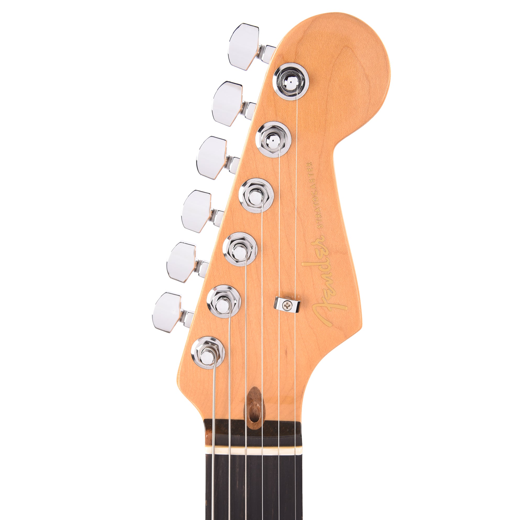 Fender American Ultra Stratocaster Bubble Gum Metallic w/Ebony Fingerboard & Anodized Black Pickguard Electric Guitars / Solid Body