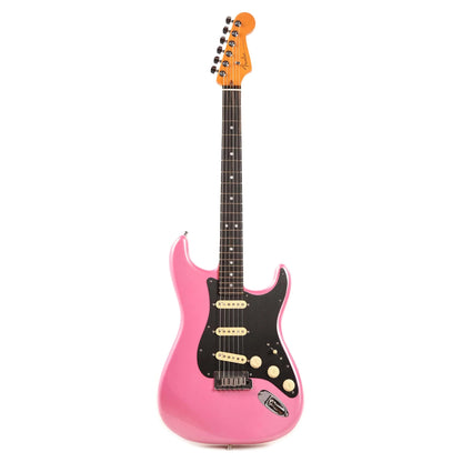 Fender American Ultra Stratocaster Bubble Gum Metallic w/Ebony Fingerboard & Anodized Black Pickguard Electric Guitars / Solid Body