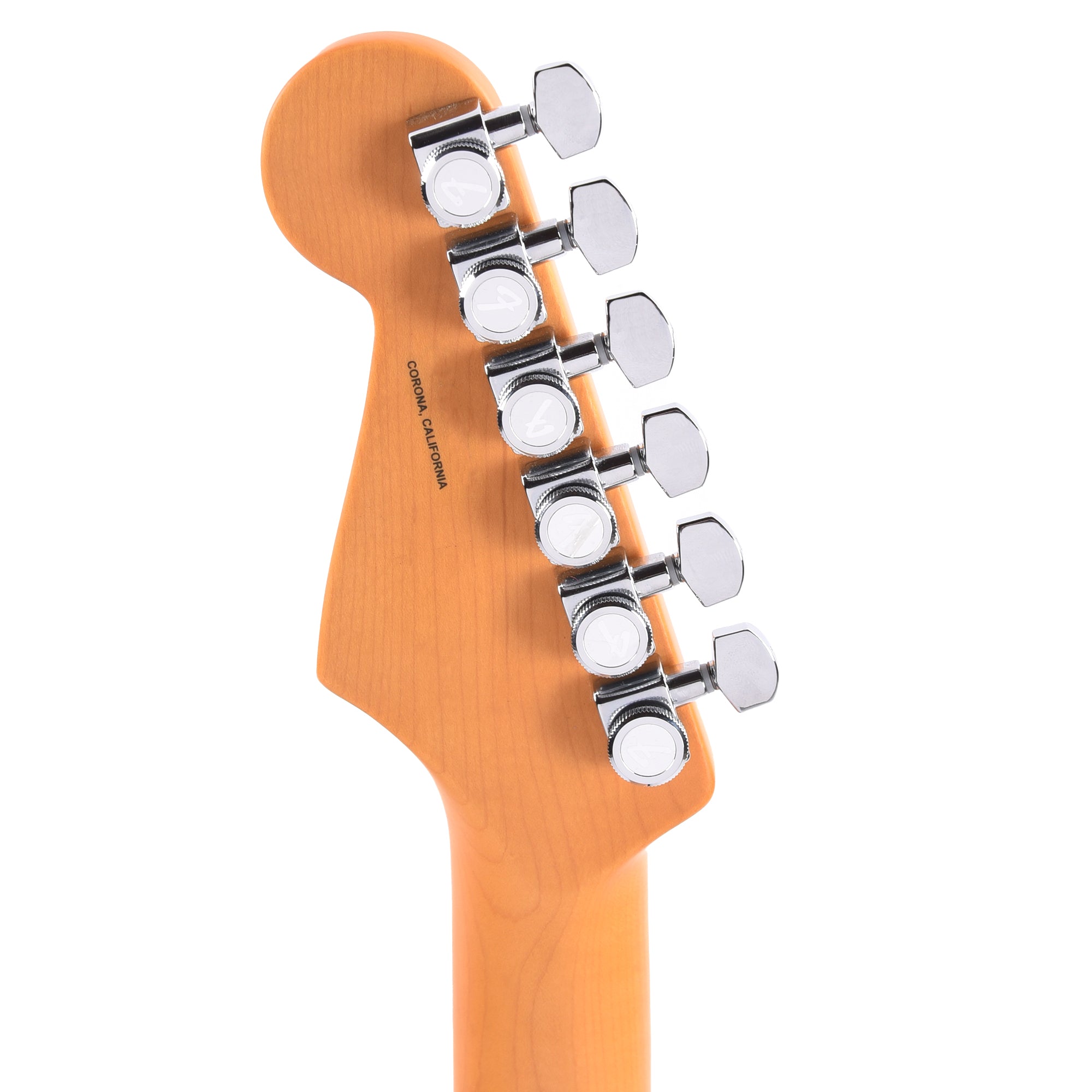 Fender American Ultra Stratocaster Bubble Gum Metallic w/Ebony Fingerboard & Anodized Black Pickguard Electric Guitars / Solid Body